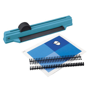 GBC Rotary Binding Punch, 17-3/4"x2-3/4"x3-1/2", Blue (GBC2515650) View Product Image