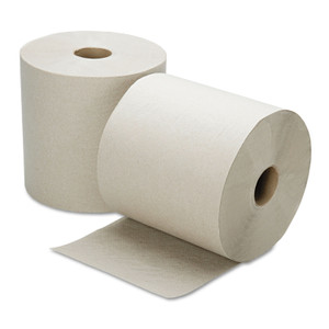 AbilityOne 8540015915823, SKILCRAFT, Continuous Roll Paper Towel, 1-Ply, 8" x 800 ft, Natural, 6 Rolls/Box (NSN5915823) View Product Image