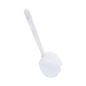 Boardwalk Deluxe Bowl Mop, 12" Handle, 2" Mop Head, White, 25/Carton (BWK00160) View Product Image