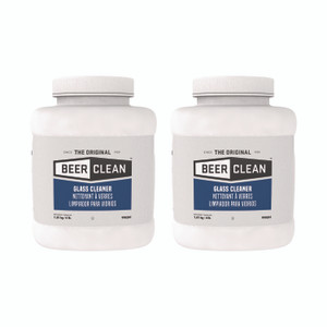 Diversey Beer Clean Glass Cleaner, Unscented, Powder, 4 lb. Container DVO990201