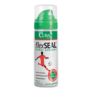 Curad Flex Seal Spray Bandage, 40 mL (MIICUR76124RB) View Product Image