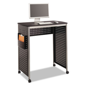 Safco Scoot Stand-Up Desk, 39.5" x 23.25" x 41.75" to 42", Black (SAF1908BL) View Product Image