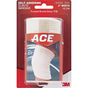 Ace Self-adhering Elastic Bandage - - 4" Width - Tan