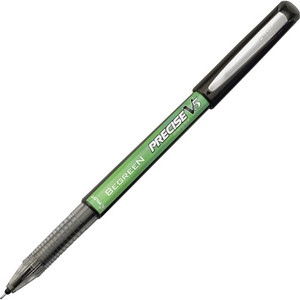 Pilot Precise BeGreen V5 Extra-Fine Rolling Ball Pens - 0.5 mm Extra Fine Needle Pen Point - Refillable - Black Ink