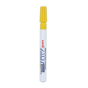 uni-Paint Permanent Marker, Fine Bullet Tip, Yellow (UBC63705) View Product Image