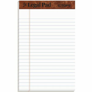 PAD;JR LEGAL;5X8;50SH;WE - (TOP7500)