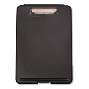 Universal Storage Clipboard, 0.5" Clip Capacity, Holds 8.5 x 11 Sheets, Black