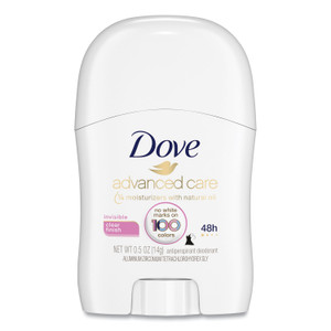 Dove Invisible Solid Antiperspirant Deodorant, Floral Scent, 0.5 oz (UNI66801EA) View Product Image