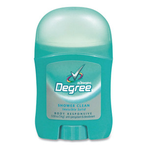 Degree Women Invisible Solid Anti-Perspirant/Deodorant, Shower Clean, 0.5 oz, 36/Carton (DVOCB564300) View Product Image