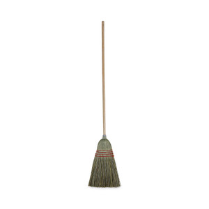 Boardwalk Mixed Fiber Maid Broom, Mixed Fiber Bristles, 55" Overall Length, Natural (BWK920YEA) View Product Image