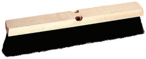 18" Medium Sweep Floor Brush Black Tampico Fill (804-42007)