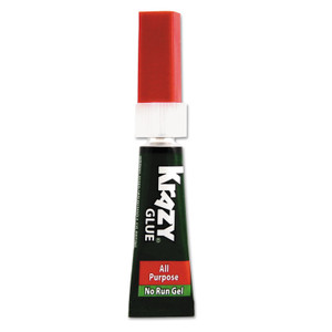 Krazy Glue All Purpose Instant Gel, 0.07 oz, Dries Clear
