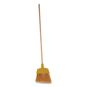 Boardwalk Angler Broom, 53" Handle, Yellow (BWK932AEA) View Product Image
