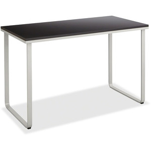 Safco Steel Workstation - Rectangle Top - U-shaped Base - 2 Legs - 150 lb Capacity - SAF1943BLSL