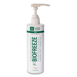 BIOFREEZE Professional Green Topical Analgesic Pain Reliever Gel, 16 oz Pump View Product Image