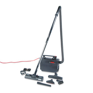 Hoover Commercial Portapower Lightweight Vacuum Cleaner, 10" Cleaning Path, Black (HVRCH3000) View Product Image