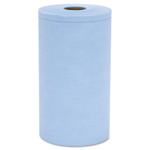 HOSPECO Prism Scrim Reinforced Wipers, 4-Ply, 9.75" x 275 ft, Unscented, Blue, 6 Rolls/Carton (HOSC2375BH) View Product Image