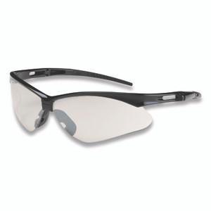 Bouton Anser Optical Safety Glasses, Scratch-Resistant, Clear Lens, Black Frame
