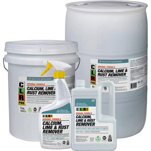 Jelmar LLC CLR Cleaner, 1Gal, Clear (JELFMCLR1284PRO) View Product Image