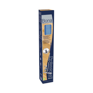 Bona Hardwood Floor Care Kit, 18" Wide Microfiber Head, 72" Silver/Blue Aluminum Handle (BNAWM710013399) View Product Image