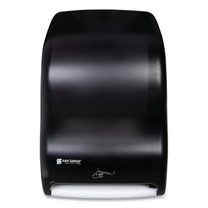 San Jamar Smart System with iQ Sensor Towel Dispenser, 11.75 x 9 x 15.5, Black Pearl (SJMT1400TBK) View Product Image
