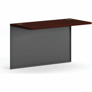 HON 38000 H38210 Bridge - 29.5" Height x 48" Width x 24" Depth - Waterfall Edge - Finish: Charcoal