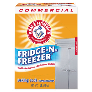 Arm & Hammer Fridge-N-Freezer Pack Baking Soda, Unscented, Powder, 16 oz, 12/Carton (CDC3320084011CT) View Product Image