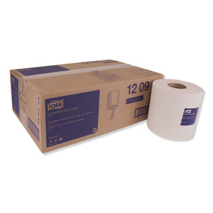 Tork Centerfeed Hand Towel, 2-Ply, 7.6 x 11.8, White, 500/Roll, 6 Rolls/Carton (TRK120932) View Product Image