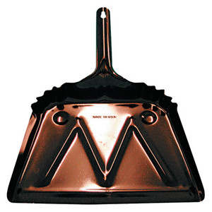 Metal Dust Pan 12" Edgeblack (455-6) View Product Image