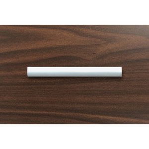 Lorell Modern Pull, .5"x4"x2', 2/PK, Silver (LLR34346) View Product Image