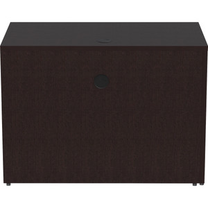 Lorell Essentials Espresso Laminate Return Shell (LLR18216) View Product Image