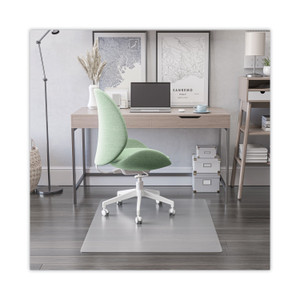 deflecto Antimicrobial Chair Mat, Rectangular, 45 x 53, Clear (DEFCM2E242AM) View Product Image