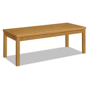 HON Laminate Occasional Table, Rectangular, 48w x 20d x 16h, Harvest (HON80191CC) View Product Image