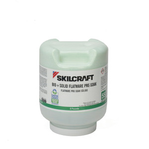AbilityOne 7930016949778, SKILCRAFT Bio+ Flatware Pre-soak, 8 lb Bottle, 2/Carton
