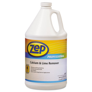 Zep Professional Calcium and Lime Remover, Neutral, 1 gal Bottle, 4/Carton (ZPP1041491) View Product Image
