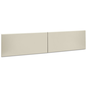 HON 38000 Series Hutch Flipper Doors For 72"w Open Shelf, 36w x 15h, Light Gray