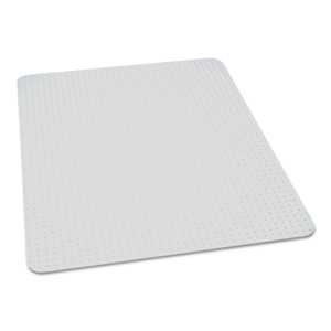 AbilityOne 7220016568318, SKILCRAFT Biobased Chair Mat for High Pile Carpet, 46 x 60, No Lip, Clear (NSN6568318) View Product Image
