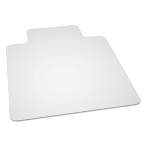 AbilityOne 7220016568321, SKILCRAFT Biobased Chair Mat for Hard Floors, 45 x 53, 25 x 12 Lip, Clear (NSN6568321) View Product Image