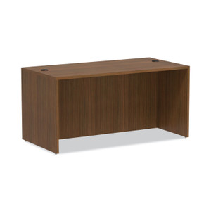 Alera Valencia Series Straight Front Desk Shell, 59.13" x 29.5" x 29.63", Modern Walnut (ALEVA216030WA) View Product Image