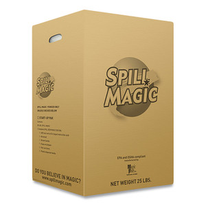 Spill Magic Sorbent, 25 lb Box (FAOSM103) View Product Image