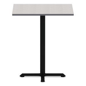 Alera Reversible Laminate Table Top, Square, 35.38w x 35.38d, White/Gray (ALETTSQ36WG) View Product Image