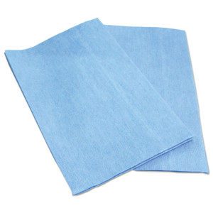 Boardwalk Foodservice Wipers, 13 x 21, Blue, 150/Carton (BWKN8220) View Product Image