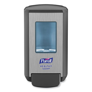 PURELL CS4 Soap Push-Style Dispenser, 1,250 mL, 4.88 x 8.8 x 11.38, Graphite