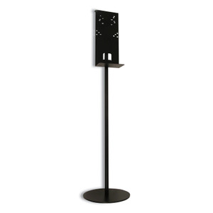 Vulcan Hand Sanitizer Stand, 12" dia x 48" h, Black (GN1102468401BA) View Product Image