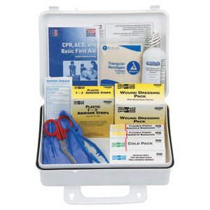 Weatherproof Plastic 25Person Ind. First Aid K (579-6430) View Product Image
