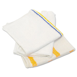 HOSPECO Value Counter Cloth/Bar Mop, 14 x 17, White, 25 Pounds/Bag (HOS53425BP) View Product Image