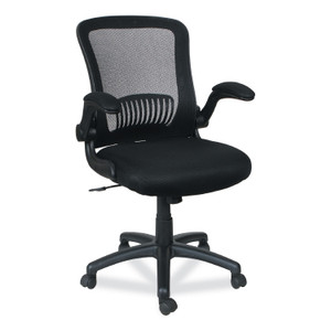 Alera EB-E Series Swivel/Tilt Mid-Back Mesh Chair, Supports Up to 275 lb, 18.11" to 22.04" Seat Height, Black (ALEEBE4217) View Product Image