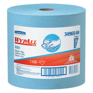 Wypall X60 Teri Wipers Jumbo Roll Blue 1100 (412-34965) View Product Image