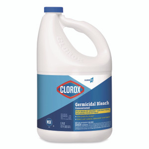Clorox Concentrated Germicidal Bleach, Regular, 121 oz Bottle
