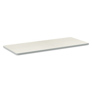 HON Build Rectangle Shape Table Top, 60w x 24d, Silver Mesh (HONTR2460ENB9K) View Product Image
